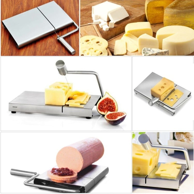 Elegant Cheese and Butter Precision Slicer