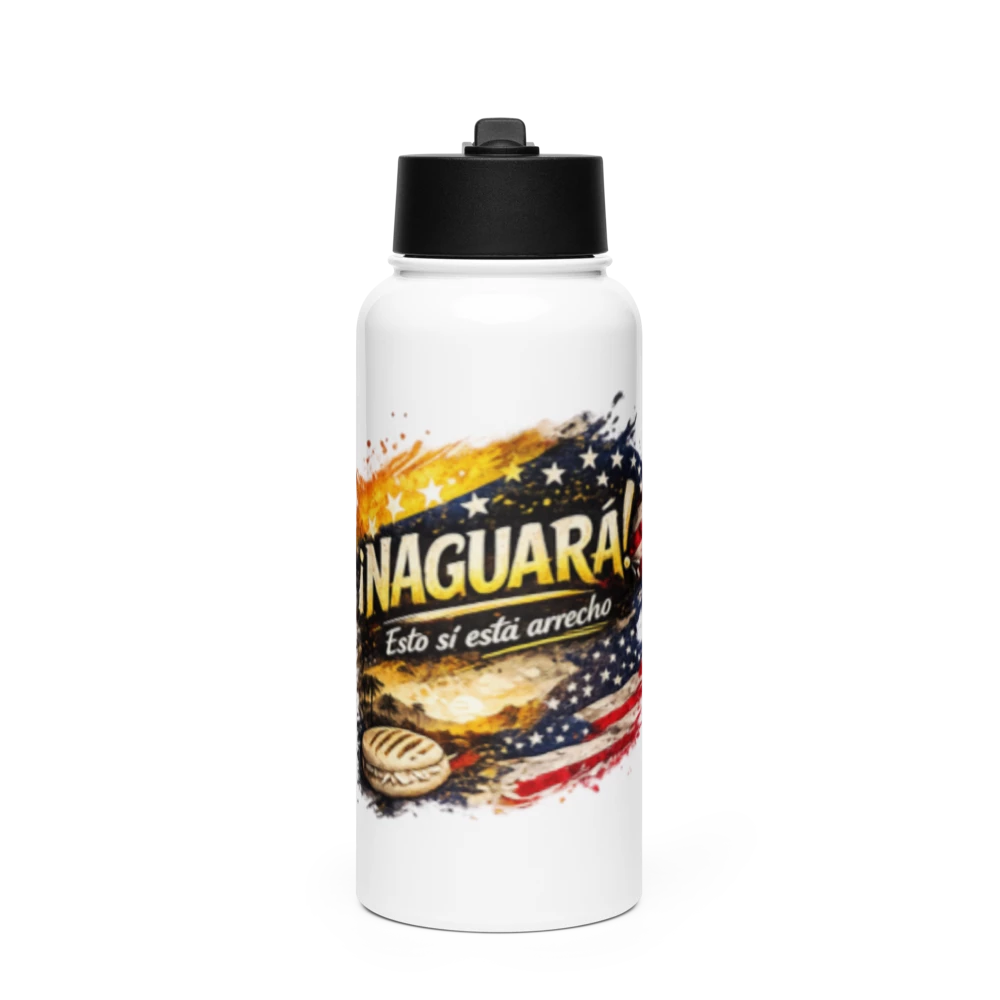NAGUARA Water Bottle – Venezuelan Style Stainless Steel Bottle