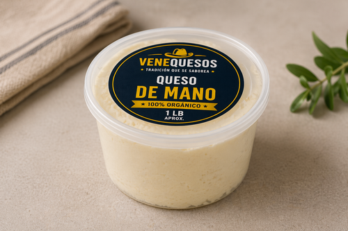 Queso de Mano Venezolano (8 lb Box – Individual Portions) Fresh Soft Cheese – Ready to Serve
