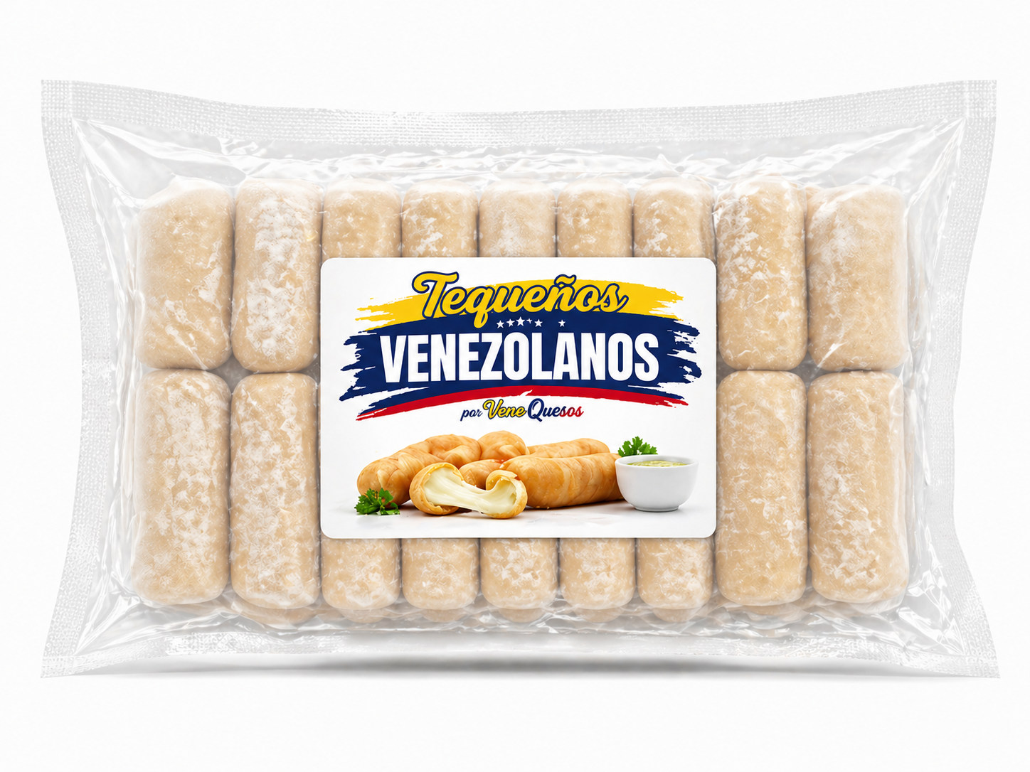 Authentic Venezuelan Tequeños – Cheese-Filled Breadsticks (Frozen)